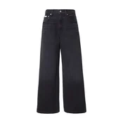 Calvin Klein Jeans Jeans hlače LV047E700G Črna Wide Leg