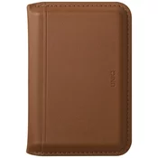 Novcanik UNIQ magnetski RFID novcanik Lyden DS s držacem za telefon karamela (UNIQ-LYDENDSMW-CMLIVY)