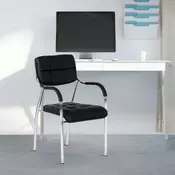 Konferencijska stolica Cube Crna 595x525x885 mm ( 755-911A )