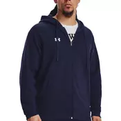 Under Armour Mikica s kapuco UA Rival Fleece FZ Hoodie-BLU
