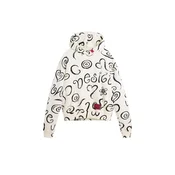 Desigual Majica rdeča / črna / bela
