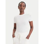Guess Majica O6BM13 K5058 Kremna Slim Fit