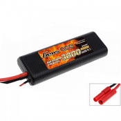 Gens ace 3000 mAh 7,4V 25C 2S1P HardCase Lipo 8#