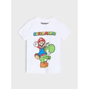 Sinsay - Majica kratkih rukava Super Mario - belo