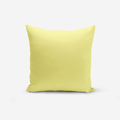 Žuta jastucnica s primjesom pamuka Minimalist Cushion Covers , 45 x 45 cm
