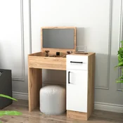 Hanah Home Sto za šminkanje 108x77x37,3cm Bež-Beli