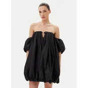PINKO Poletna obleka 105211 A2LD Z99 Črna Regular Fit