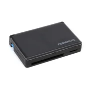 Omega OMEGA BRALNIK KARTIC microSDHC SDHC SDXC CF USB 3.0 + ŠKATLA [42848]