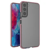 Ovitek Spring Case Gel za Samsung Galaxy S22+ (S22 Plus) - svetlo roza
