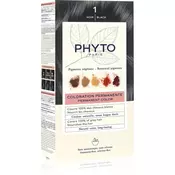 Phyto Color barva za lase brez amoniaka odtenek 1 Noir