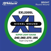 BAS STRUNE DADDARIO EXL220SP SUPER LONG