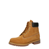 TIMBERLAND Gležnarji z vezalkami sepija/črna