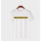 MAFIMI Ženska majica Nadrkana, Bela