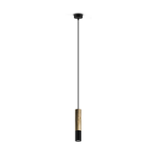 Luster na sajli GLEIZ WOOD 1xGU10/35W/230V