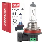 slomart AMiO Halogenska žarnica H11 24V 70W PGJ19-2