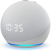 Zvucnik AMAZON Echo Dot 4 sa satom i Alexa podrškom, Bijeli