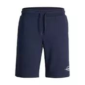 JACK & JONES Hlače JPSTGORDON BRANDON mornarsko plava / bijela