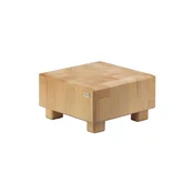 FRILICH PURE NATURE Mesarski blok S-Cube Bukev, masiven les (naravno), V: 120 mm