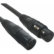 ADJ AC-DMX5/3 3 m Raven Kabel za DMX luči