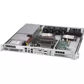 Supermicro CSE-515-R407 computer case Rack Silver 400 W (CSE-515-R407)