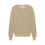 WRANGLER Pulover CREWNECK TIMBERWOLF bež