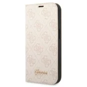 Maska na preklop Guess PC/TPU 4G Metal Camera Outline Book za iPhone 14 Pro Pink