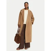 Weekend Max Mara Volneni plašč Tempera 2625016072 Svetlo rjava Regular Fit