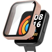 Overboard Ovitek 2 v 1 + steklo za Xiaomi Redmi Watch 2 Lite, roza