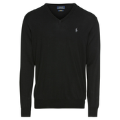 POLO RALPH LAUREN Pulover LS SF VN PP-LONG SLEEVE-SWEATER, crna