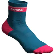 Nogavice Crazy Carbon, coraline (35-38)