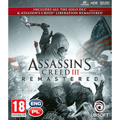 UBISOFT igra Assassins Creed III (XBOX One), Remastered