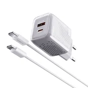 Moxom mx-hc206 20w type c na type c beli Kucni punjac ( P1271 )