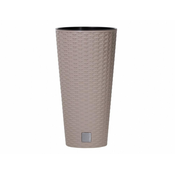eoshop Pokrov za cvetlični lonec RATO OKROGLO 2v1 plastike d25x22cm