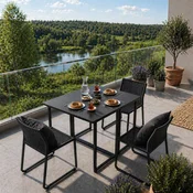 Hanah Home Sklopivi sto, Crni