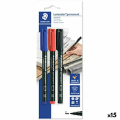 Set Flomastera Staedtler Lumocolor 317-S Pisana 10 Dijelovi (15 kom.)