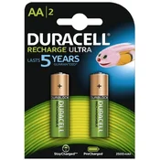 BATERIJE DURACELL AA PUNJIVE 2 KOM.