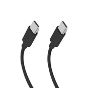SBS SBS kabel USB-C - USB-C 1.5m 60W pleten - črn