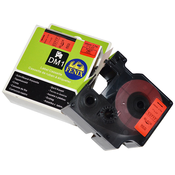Fenix D1-53717B/R RDEČ trak - ČRN izpis, 24mmx7m, nadomešča trak DYMO 53717 D1