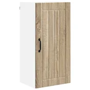 Vidaxl Omarica na steni LUCCA Sonoma hrast 40 x 31 x 80 cm
