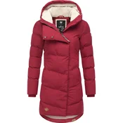Ragwear Zimski plašč Pavla  rubin rdeča