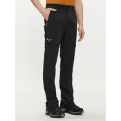 Salewa Pohodne hlače Puez 28874 Črna Regular Fit