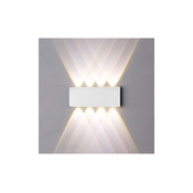 Top Light - LED spoljašnje zidno svetlo LED/8W/230V IP44 4000K belo