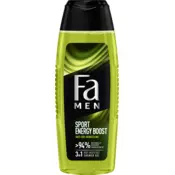 Fa Men Sport Energy Boost gel za prhanje za obraz  telo in lase  250 ml