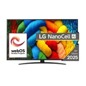 LG Televizor 50NANO81A3A, 50, AI 4K Smart TV, 2025