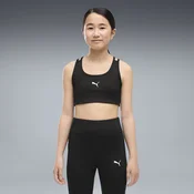 PUMA Train All Day Sports Bra Youth, Kids, Black, 15-16Y