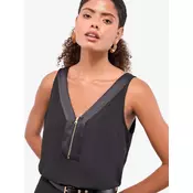 Lipsy Top črna