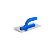 Kubala Lopatica Stainless steel trowel, 6 mm tooth, 130 x 270 mm, plastic open handle M