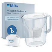 Water Filtering Jug, BRITA Style Essential 3.6 L Maxtra Pro (White)