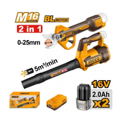 Ingco neto cosli250385e aku set 16v (duvac+makaze za orezivanje) ( COSLI250385E )