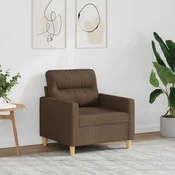 Fotelja smeda 60 cm od tkanine